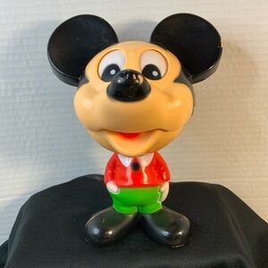 Vintage 1976 Mickey Mouse “Chatter Chums” Talking Pull-String by Mattel WORKS!